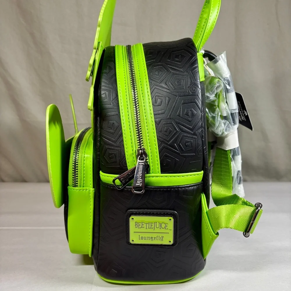 NEW Loungefly BEETLEJUICE Carousel Phosphorescent Cosplay Grail Mini Backpack